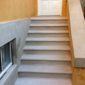 Trappe: Renovation og kalkning af trappe